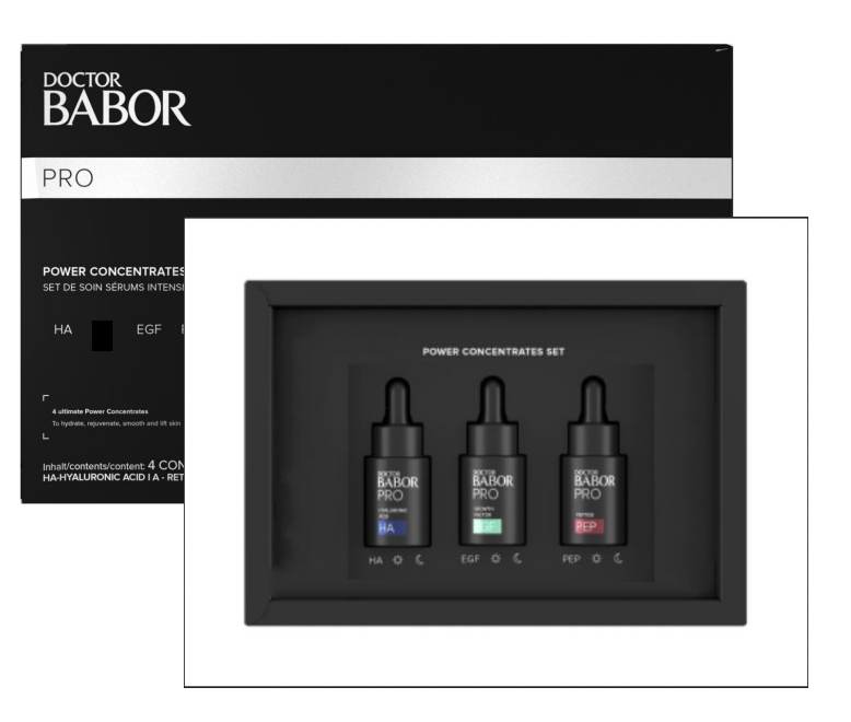 Doctor Babor PRO Power Concentrate Set of 3 *15 ml - Avora Skin Spa